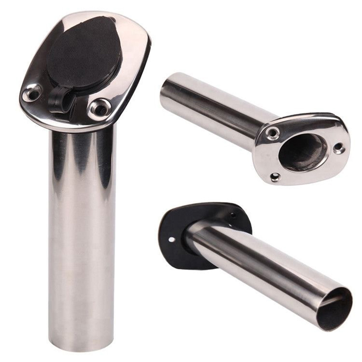 Fishing Rod Holder - Stal nierdzewna, ustalona kątowa konfiguracja (15