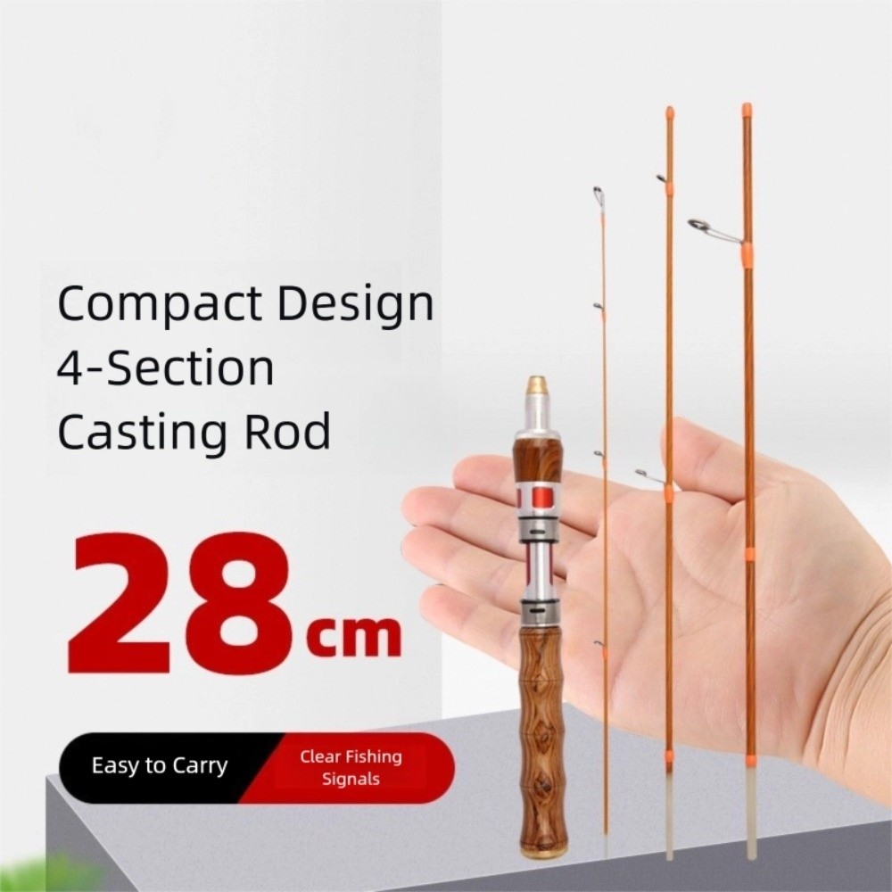 4-segmentowa wędka spinningowa – Fishing Rod Ice recenzja i cena