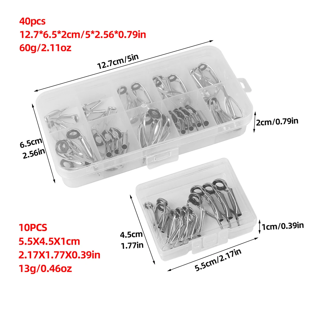 10/40 szt. Zestaw do naprawy k – Fishing Rod Building Kit recenzja i cena
